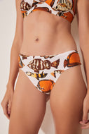 Fish Medium Side Bikini Bottom With Yoke C1613B1663
