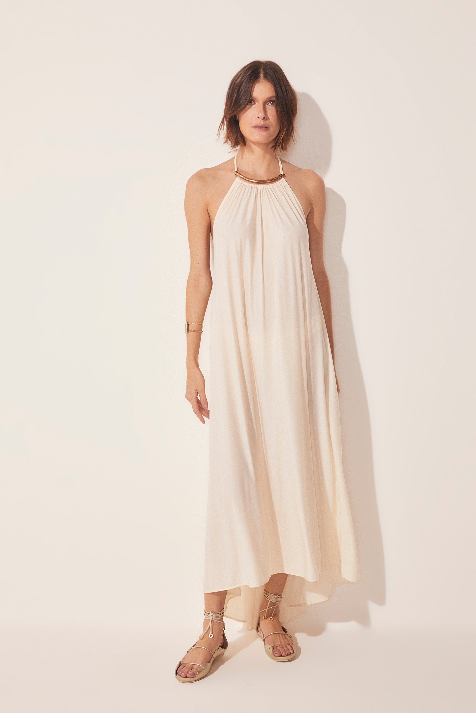 Playa Halter Top Long Dress E4477A1625 - Product item main image