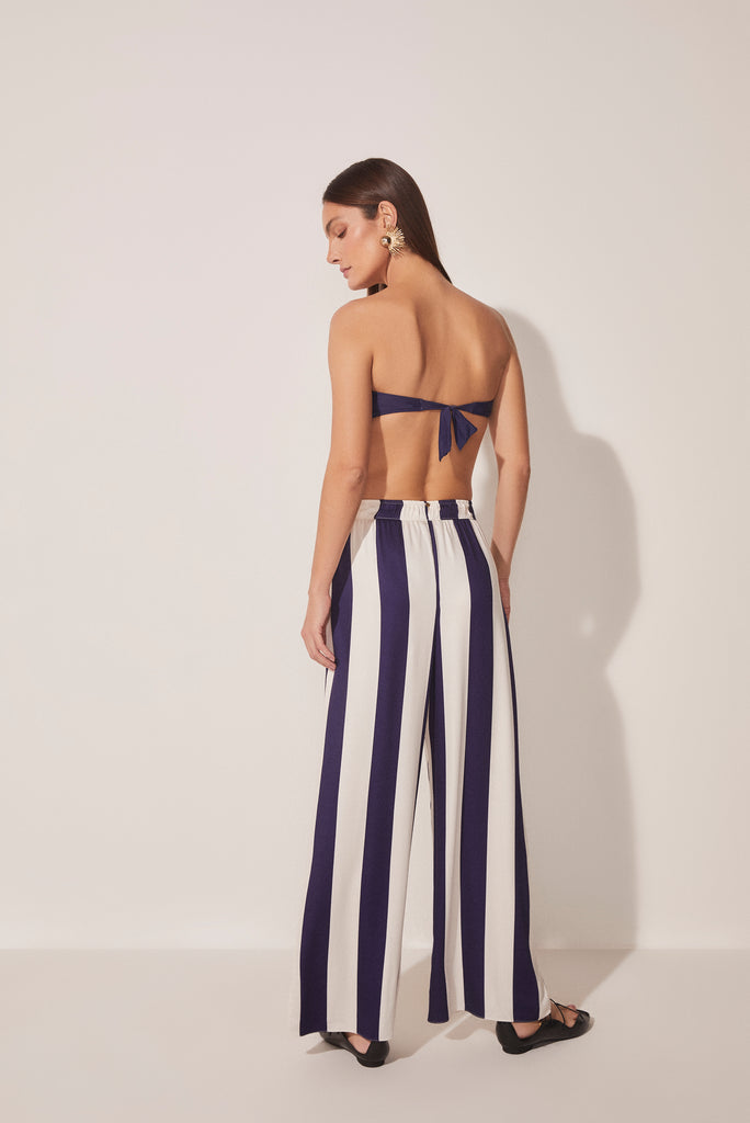 Nautical Stripes Palazzo Pants E4518A1711
