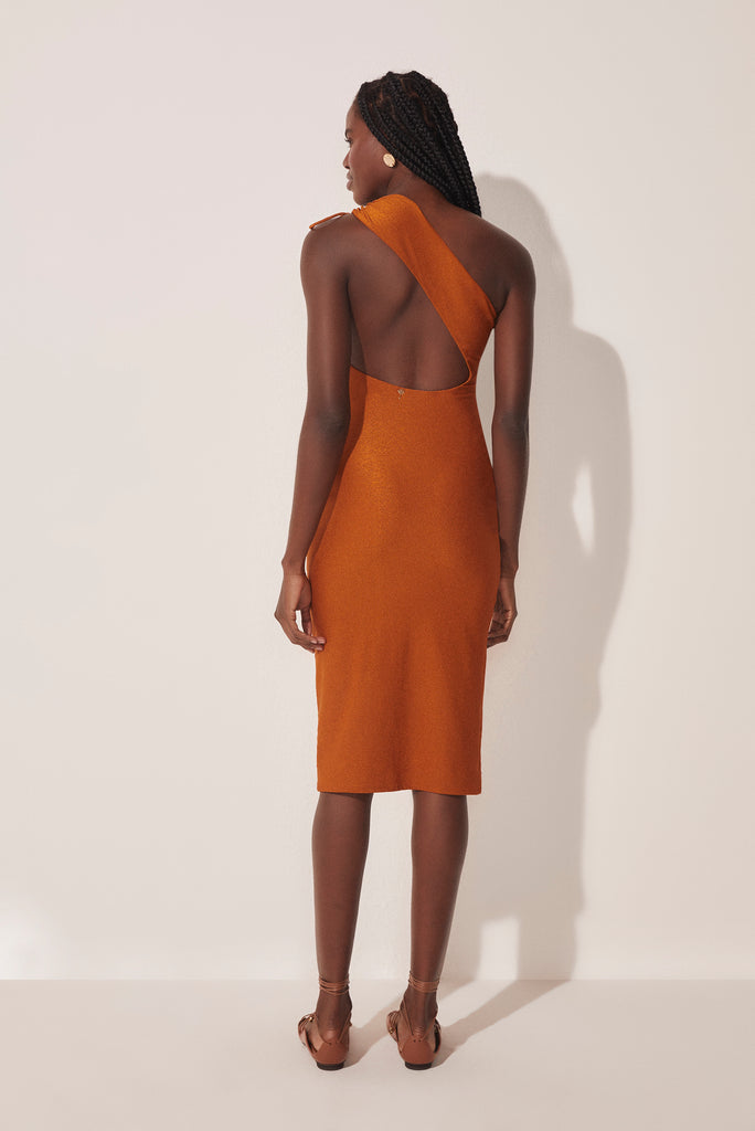 Saffron Ruched Midi Dress E4876A1666