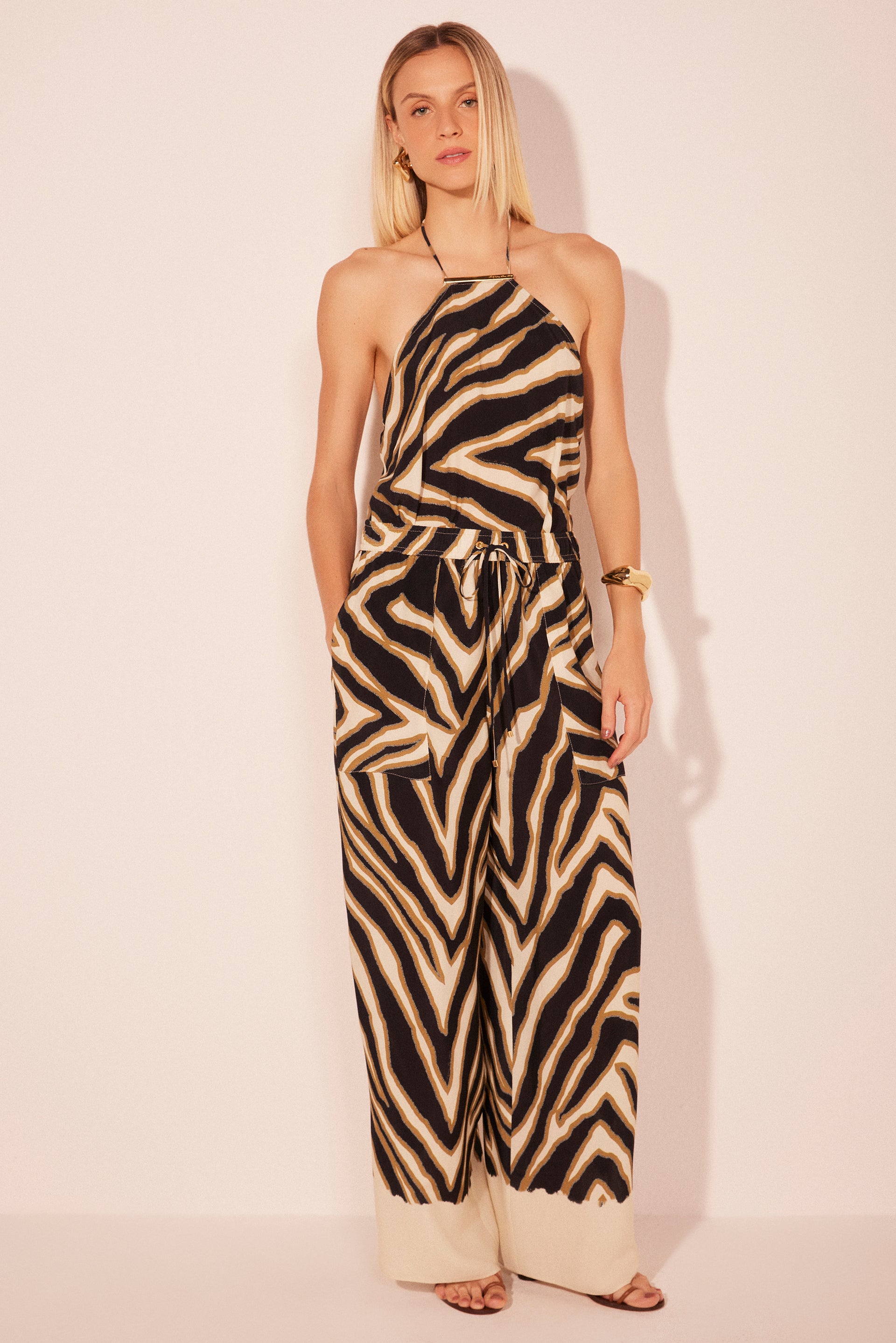 oryx elastic waist palazzo pants e6251a2270 - Product item main image