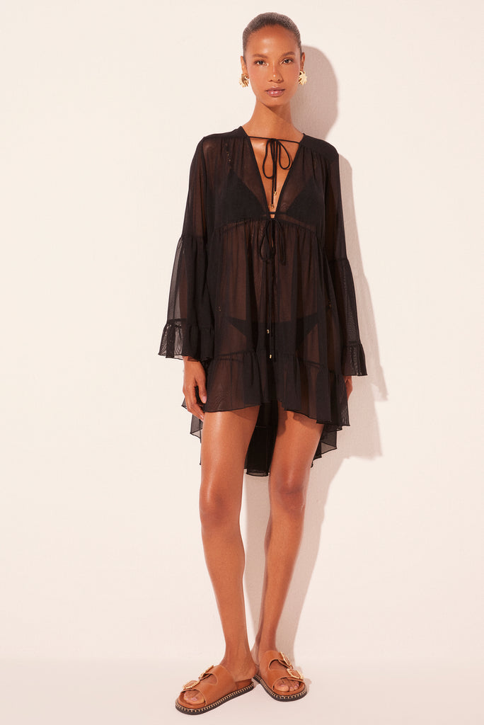 black helm long sleeve short mullet dress e6268a2772