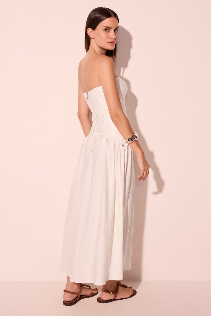 white savanna bandeau midi dress e6456a2816