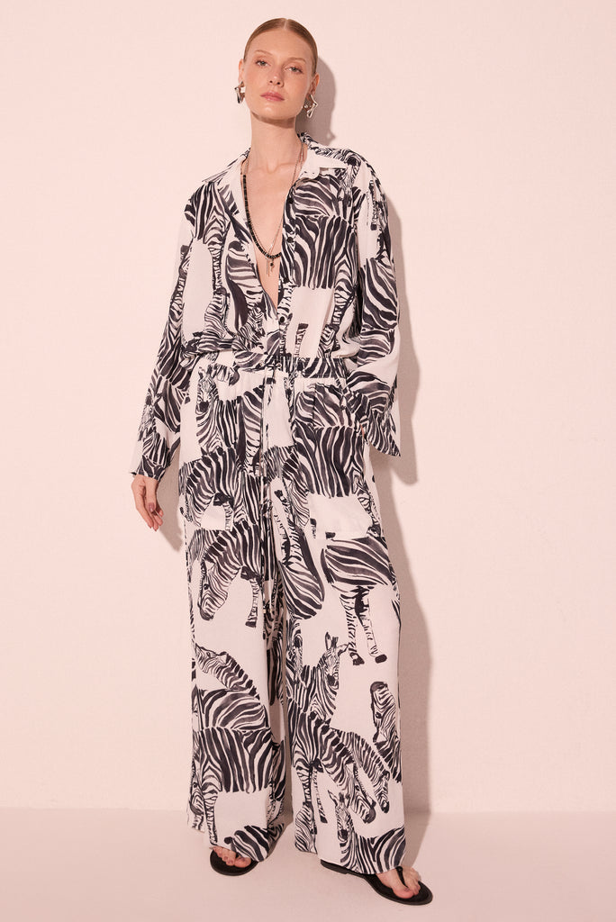 zebras palazzo pants e6510a2791 - Product item main image