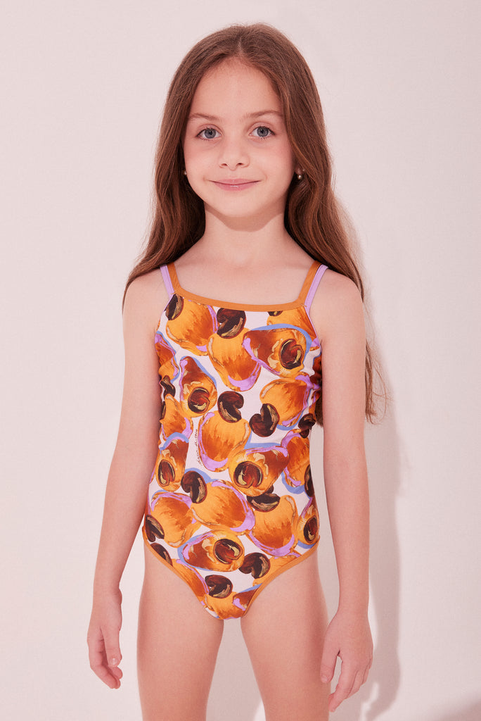 Cashew Reversible With Ties Kids One Piece T-Shirt M522I2142 - Product item main image