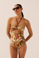 Pupunha Palm Halterneck One-Piece M994A1448