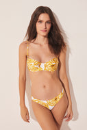 Carnation Solid Demi Cup Bikini Top S1484B1677