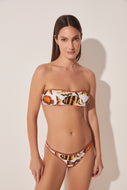 Fish Ruched Bandeau Bikini Top S1590B1663