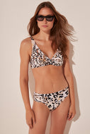 Jaguar Patchwork Dani Full Coverage Bikini Top With Hoops S1600B1884