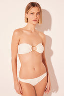 off white orient detailed bandeau bikini top s1699b2665
