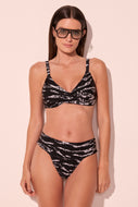 herd criss crossed bust strappy bikini top s2057b2806