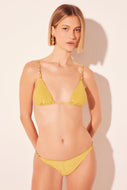 yellow orient with chains triangle bikini top s2086b2675