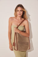 Playa Square Tote Bag With Mesh Detail T465A1625
