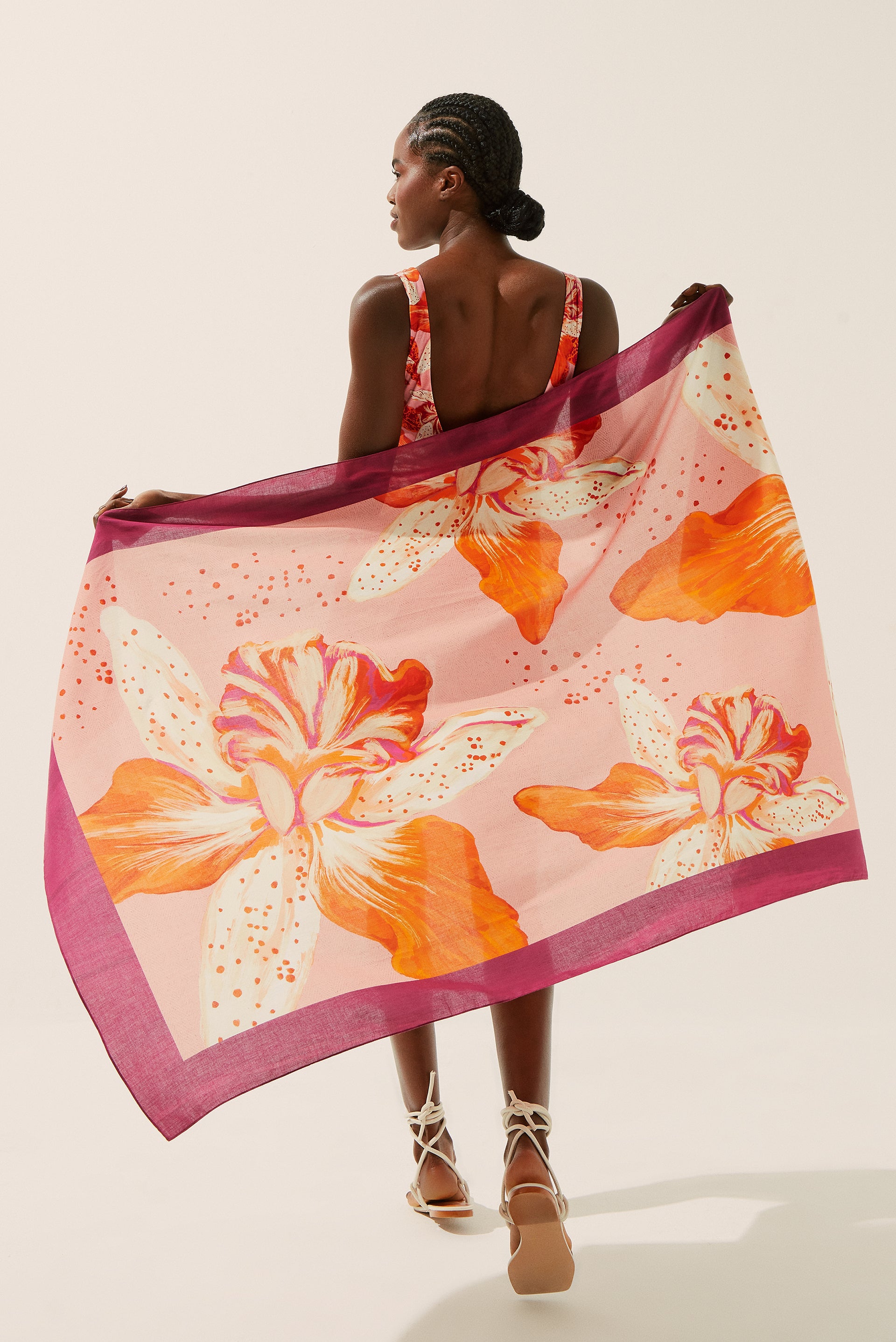 Poá  Scarf Beach Sarong E3458A1417 - Product item main image