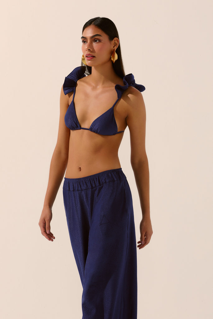 Sea Waves Palazzo Pants E4497A1534