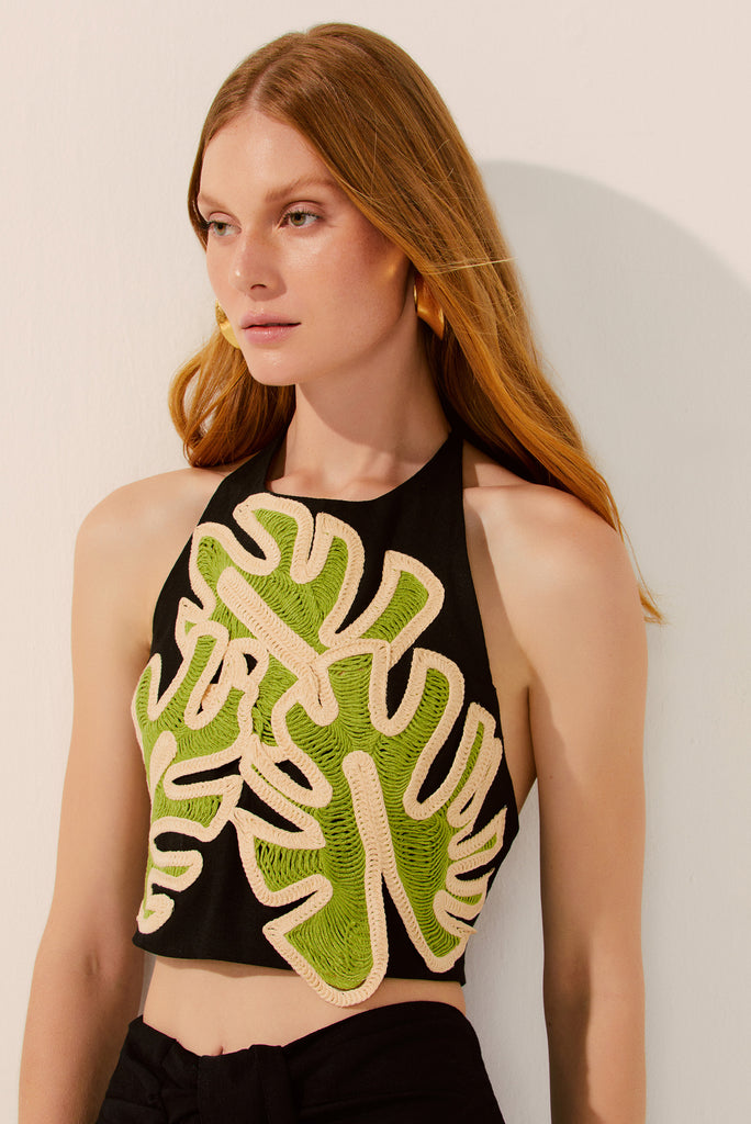 embroidered collage halterneck cropped top e4489a1522;embroidered collage halterneck cropped top e4489a1522;embroidered collage halterneck cropped top e4489a1522;embroidered collage halterneck cropped top e4489a1522;embroidered collage halterneck cropped top e4489a1522